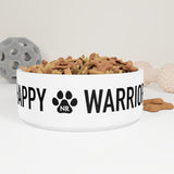 Happy Warrior Pet Bowl